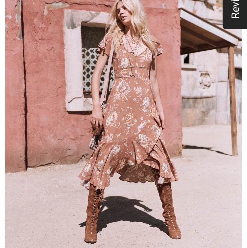 Spell and the Gypsy Collective Rosa Midi Dress